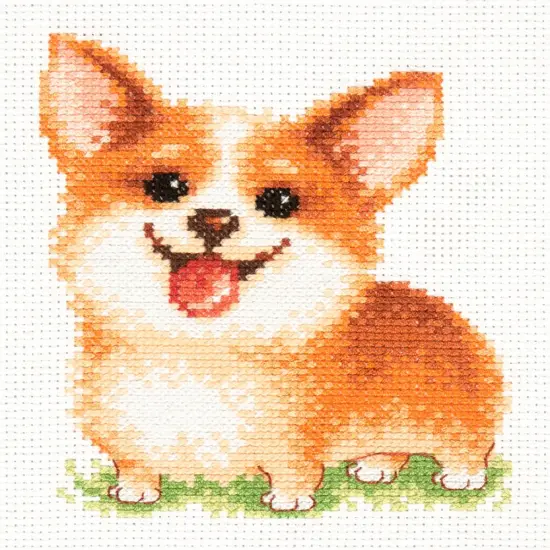 Keep a Smile 16-18 Counted Cross-Stitch Kit {2}