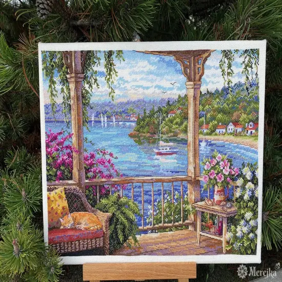 Tranquility K-184 Counted Cross-Stitch Kit {5}