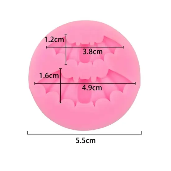 Bat Silicone Mold Flexible Candy, Chocolate & Jelly Mold {3}
