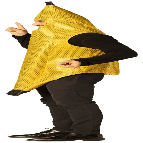 Glitzy Sequin Ultimate Banana Costume, Adult One Size & XXS {4}
