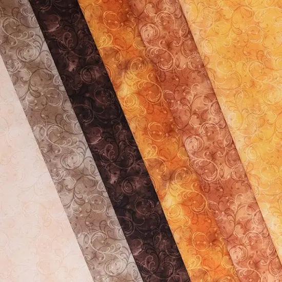 Mook Fabrics Elegance Cotton Fabric [45 in. Wide] - By The Yard Gold {4}