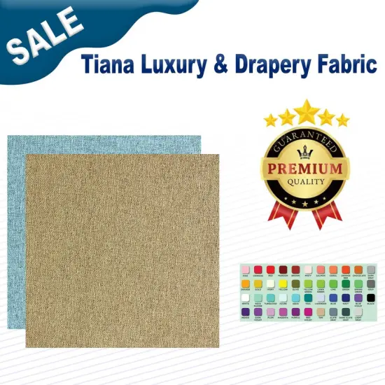 Tiana Luxury & Drapery Fabric Earth {2}