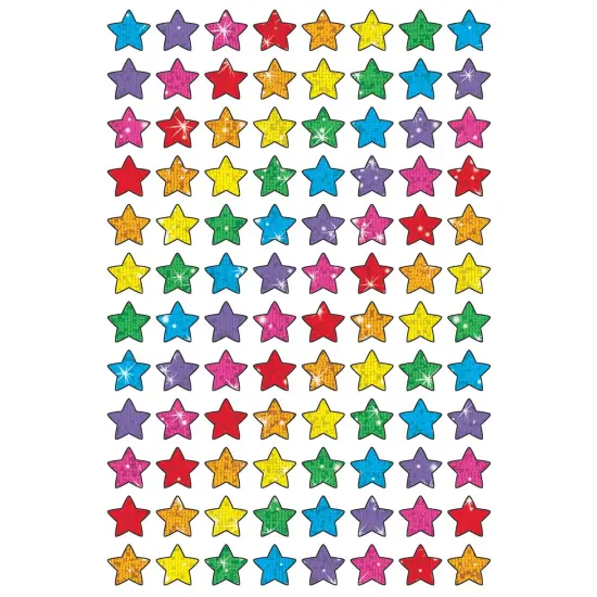 Colorful Sparkle Stars superShapes Stickers, 400 ct {2}