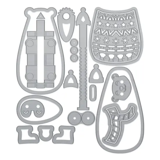 Tonic Studios Die Set-Very Festive Fayre - Mechanical {5}