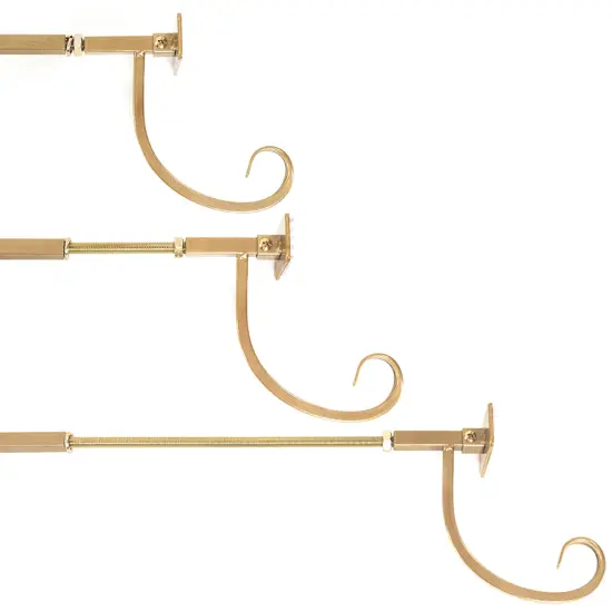 Garland Hanger - Slim Single Door Gold {3}
