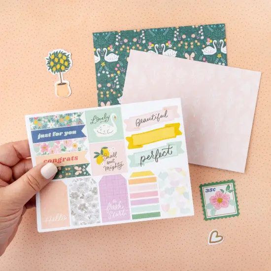 Bea Valint Sketchbook Card Making Kit-Makes 20 {5}