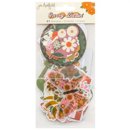 Jen Hadfield Groovy Darlin' Ephemera-Icons {1}