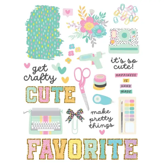 Crafty Things Rub-Ons-6"X8" {5}