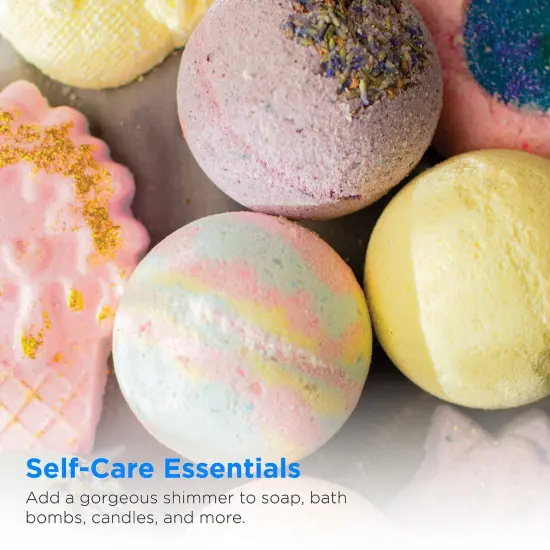 Rolio - 1 Jar Mica Powder (Noble White) - 100g {6}