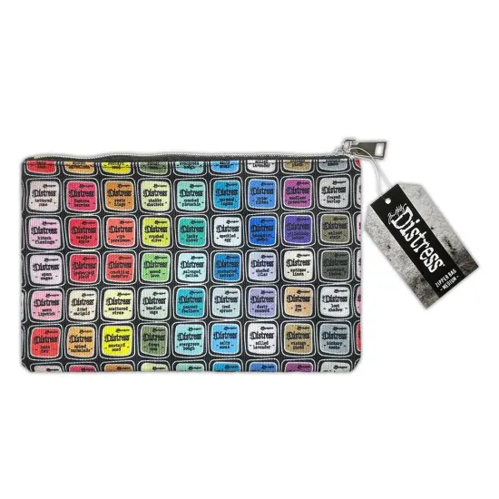 Tim Holtz Distress Zipper Bag-Medium, 6"X10" {1}