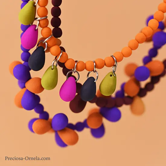 John Bead 114pcs 6x9mm Czech Glass White Alabaster Velvet Drop Bead Strands Orange {8}