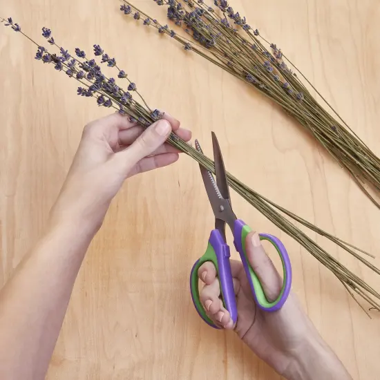 FloraCraft Floral Shears Purple-7.5" {6}