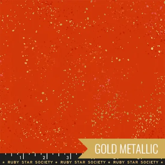 Speckled in Metallic Warm Red (rs5027 35m) | Speckled | Rashida Coleman Hale | Ruby Star Society {1}