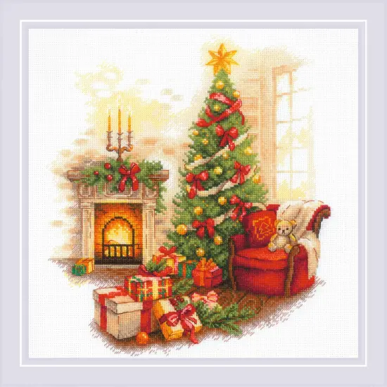 RIOLIS Counted Cross Stitch Kit 11.75"X11.75"-Christmas Serenity {1}