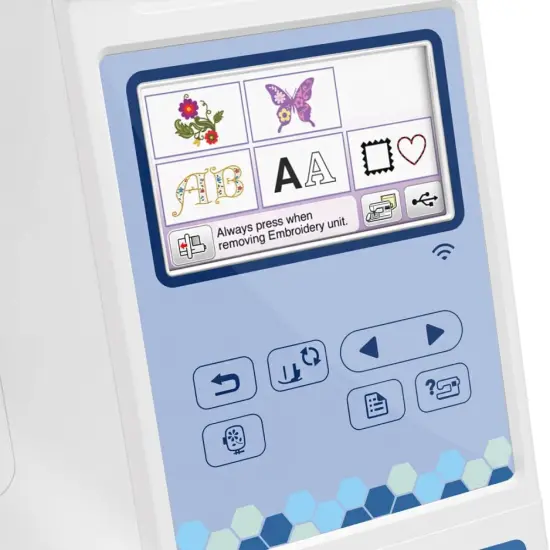 Brother PE900 Embroidery Machine, 5" x 7" Field Size, Cuts Jump Stitches, Wireless, WLAN, Includes Mr. Vac & Mrs. Sew - Embroidery Magic: Quick Start Video {2}