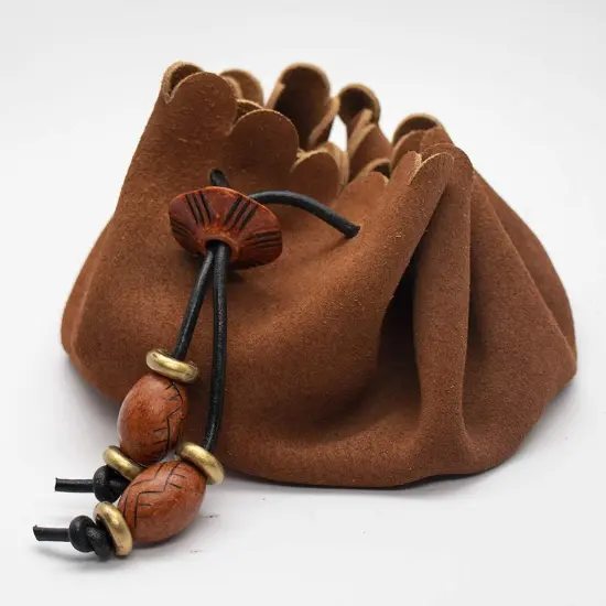 Natural Leather Suede Leather, 2-4 oz (.8-1.6mm) Medium Brown 8.5"x11" Pre Cut Cowhide Full Grain Leather {5}