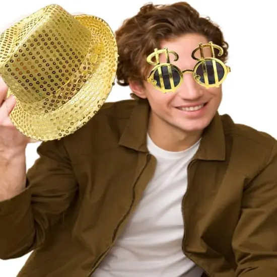 18 Pcs Funny Photo Booth Props for Adults {5}