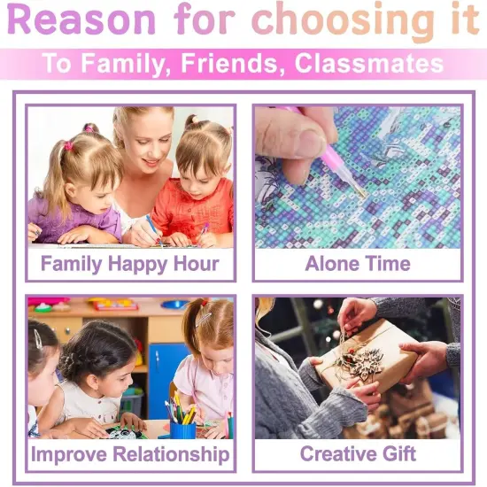 Diamond Painting Set Flower Highland Cow5D Beginner Diamond Art Set, DIY Painting with Round Full Diamond, Home Wall Decoration Jewel Art Gift 12x18 inches {4}