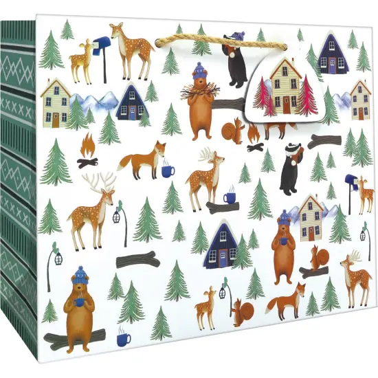 Pack/6: Winter Fairytale Gift Bag - 12-1/2 x 5 x 10" {1}