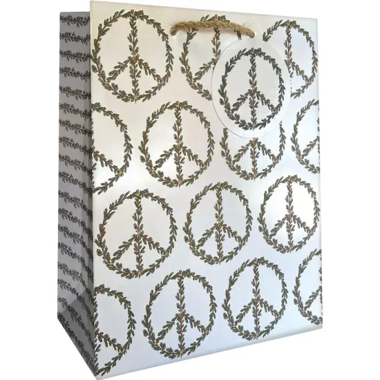 Pack/6: Peace Gift Bag - 8 x 4 x 10" {2}