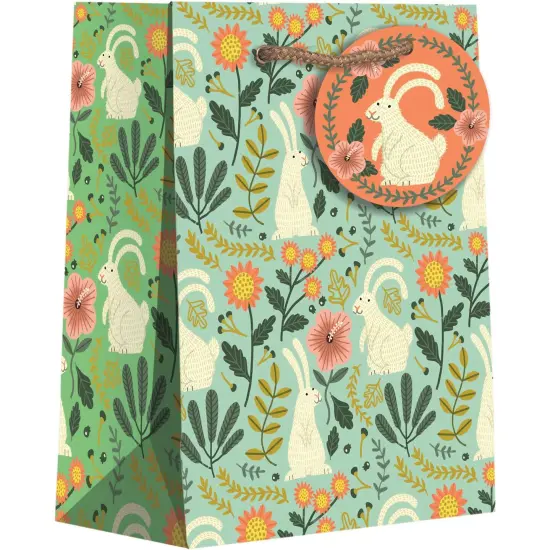 Pack/6: Bunny Rabbits Gift Bag - 8 x 4 x 10" {1}