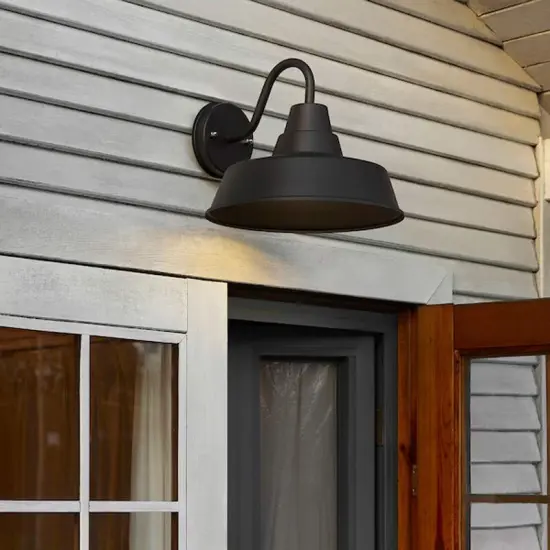 Wall Lamp Outdoor Black {3}