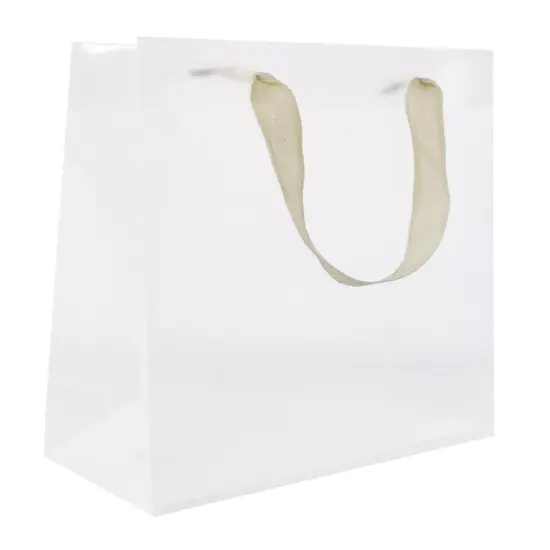 Pack/6: Clear Gift Bag - 12-1/2 x 5 x 10" {1}