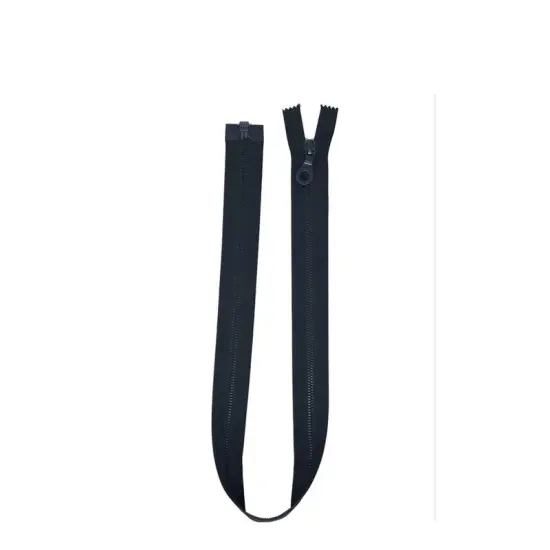 Zipper 6MM Gun Metal Finish Open Bottom Separating {1}