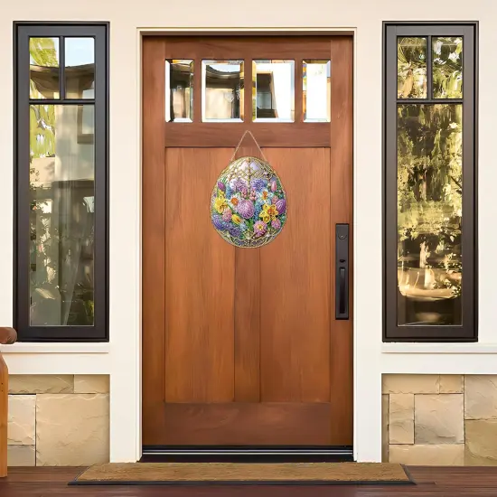 Easter Egg Flower Diamond Art Hanging Kit for Adult {2}