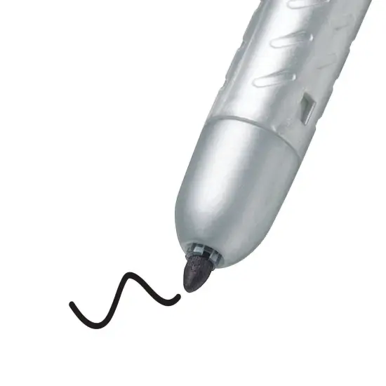 BIC Intensity Retractable Permanent Markers, Fine Bullet Tip, Black, 12-Count Pack, Permanent Markers for Teachers and Office Supplies {1}