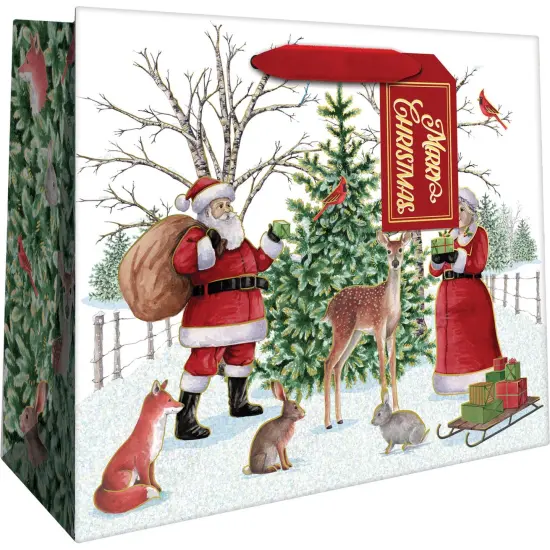 Pack/6: Woodland Wonder Gift Bag - 10 x 4 x 8" {1}