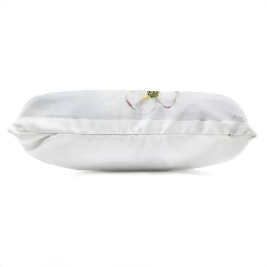 Stupell Industries Bird Perched on Dogwood Outdoor Printed Pillow design by Sally Swatland, 14 x 7 x 20 {3}