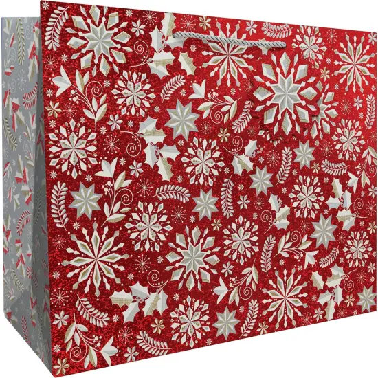 Pack/6: Merriment Red Gift Bag {1}