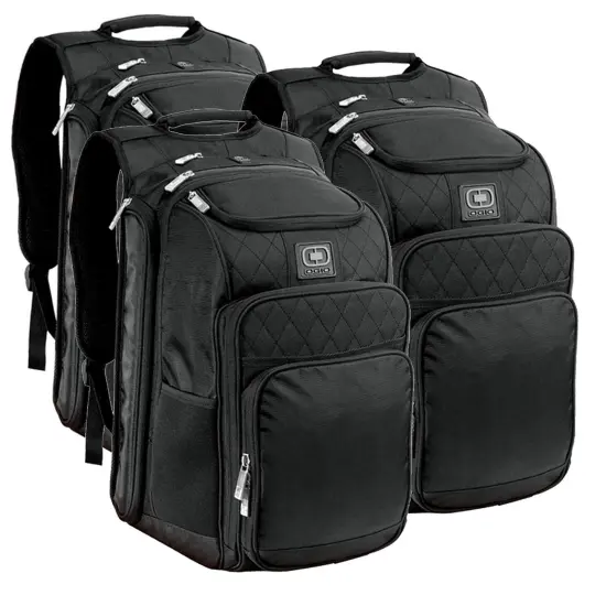 OGIO&reg; Tech Organizer Backpack Black {3}