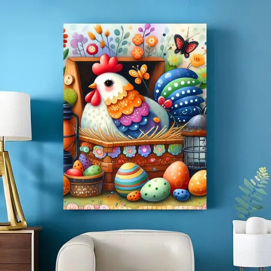 Easter Chicken Diamond Art Kits for Adults- {3}