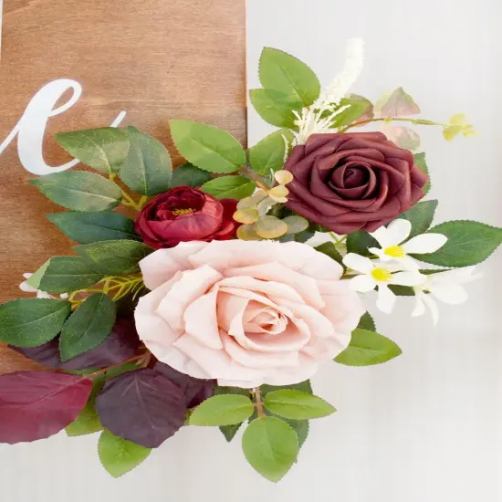 Table Decor Welcome Sign Flower Pack of 2 {3}