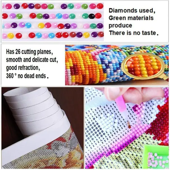 Diamond Painting Beach by Number Kits,Sunset Love Diamond Art Kit Paint for Adults Beginner Full Drill Diamond Paintings Crystal Rhinestone Picture Arts Craft for Home Wall Decor Gift {3}