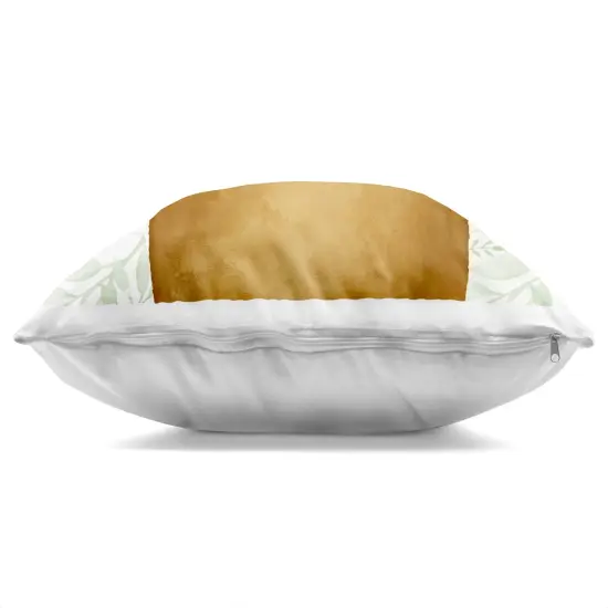 Stupell Industries Joyful Bear on Botanicals Decorative Printed Pillow design by Kim Allen, 18 x 7 x 18 {3}