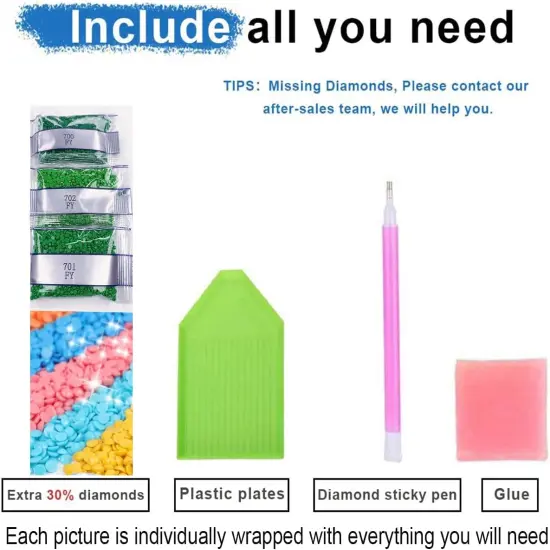 Sun and Moon Diamond Art Painting Kits for Adults - Round Full Drill Diamond Dots Paintings for Beginners, 5D Paint with Diamonds Pictures Gem Art Painting Kits DIY Crafts Project Kits 14x14inch {4}