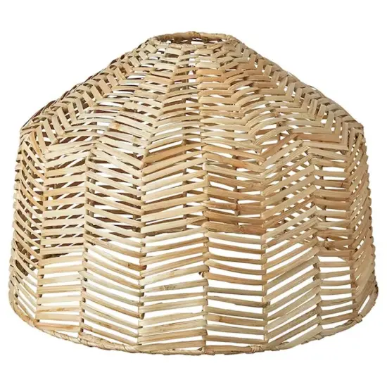 18&rdquo; Rattan Pendant Lamp Shade Handmade {2}