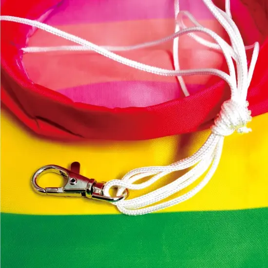 Pride Rainbow Windsock 40 Inch Durable Outdoor Hanging Decoration for Yard Garden Patio Home Decor {3}