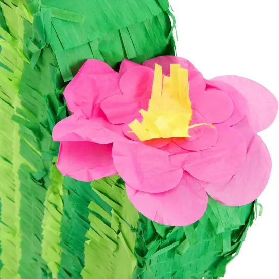 Cactus Pinata for Kids Birthday, Baby Shower, Cinco de Mayo, Mexican Fiesta Party Decorations (Small, 16.5 x 11.5 x 3 In) {5}