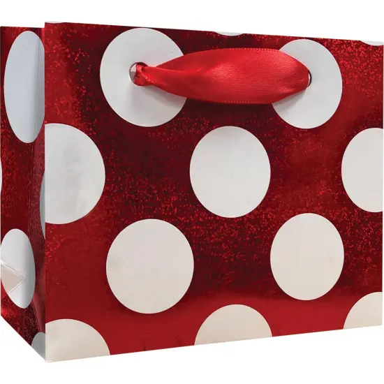 Pack/6: Dazzling Dots Gift Bag - 5 x 2 x 4" {1}