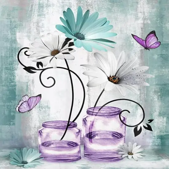 Daisy Diamond Art Painting Kits for Adults {1}