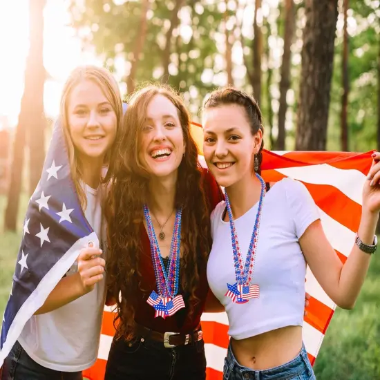 100PCS 4th of July Accessories Necklaces {5}