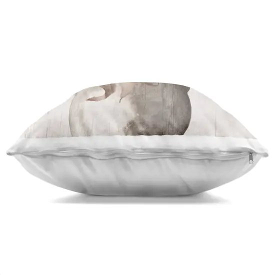 Stupell Industries Rustic Cottage Bouquet Decorative Printed Pillow design by Val Rhodes, 18 x 7 x 18 {3}