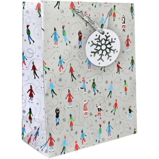 Pack/6: Icescapades Gift Bag - 10 x 5 x 12-1/2" {1}