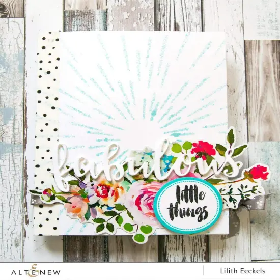 Warp Speed Stencil {6}