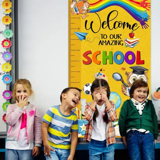 Back To School Banner First Day of School Party Decor {4}