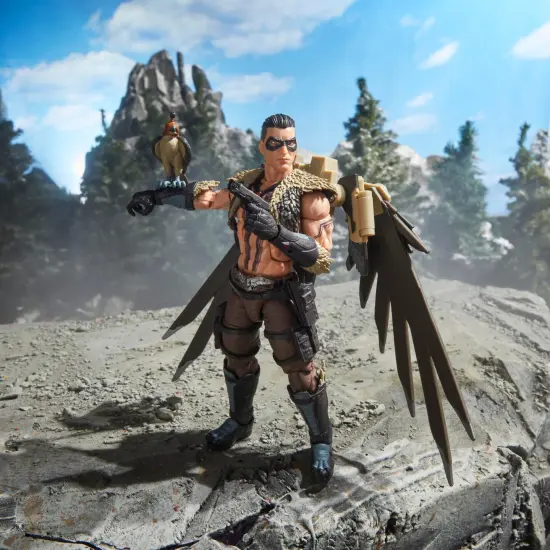 G.I. Joe Classified Series #139, CHIP Raptor Talon & General Ledger, Collectible 6 Inch Action Figure & Pet with 7 Accessories; Articulated Wings {5}